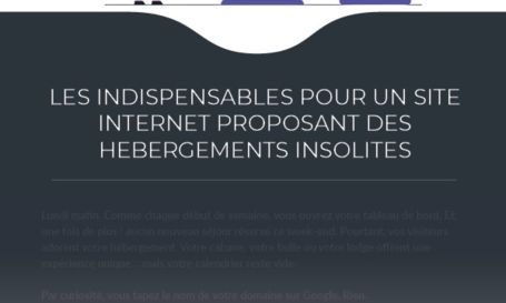 Les indispensables pour un site internet